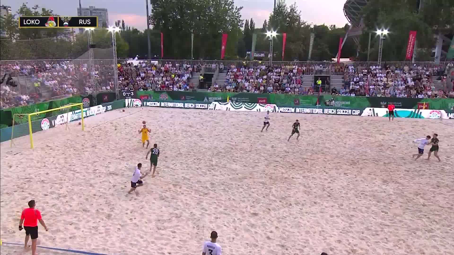 Lokomotiv vs Russian National Team 